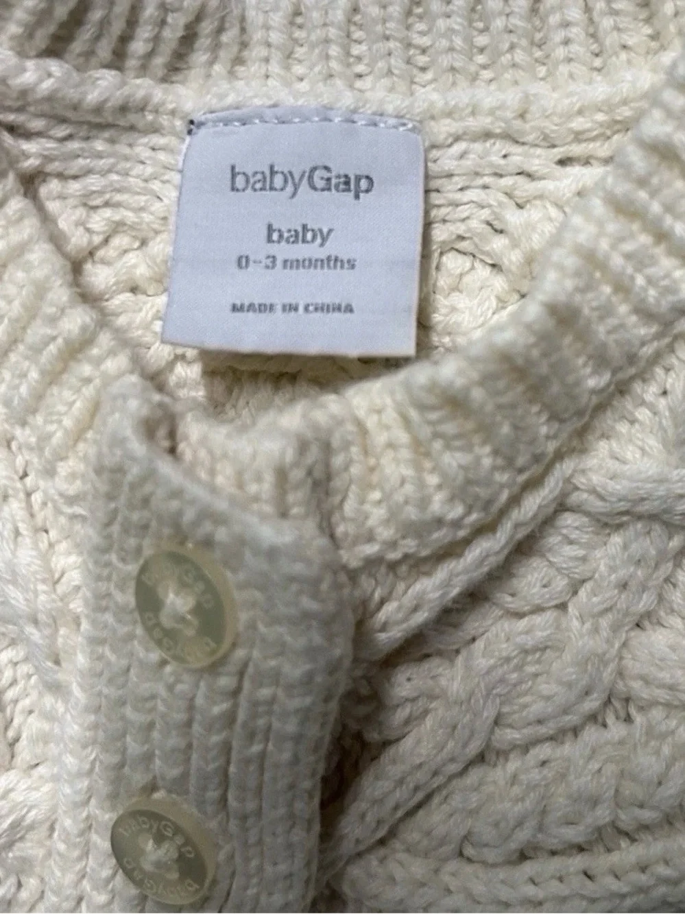 Baby Girl Winter Clothing Long Sleeves Sweaters Cardigan Pants Size 0-3 Months